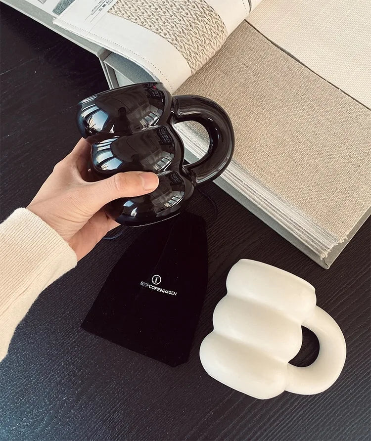 Caneca Nórdica com Alça Oversize Casa Trezz