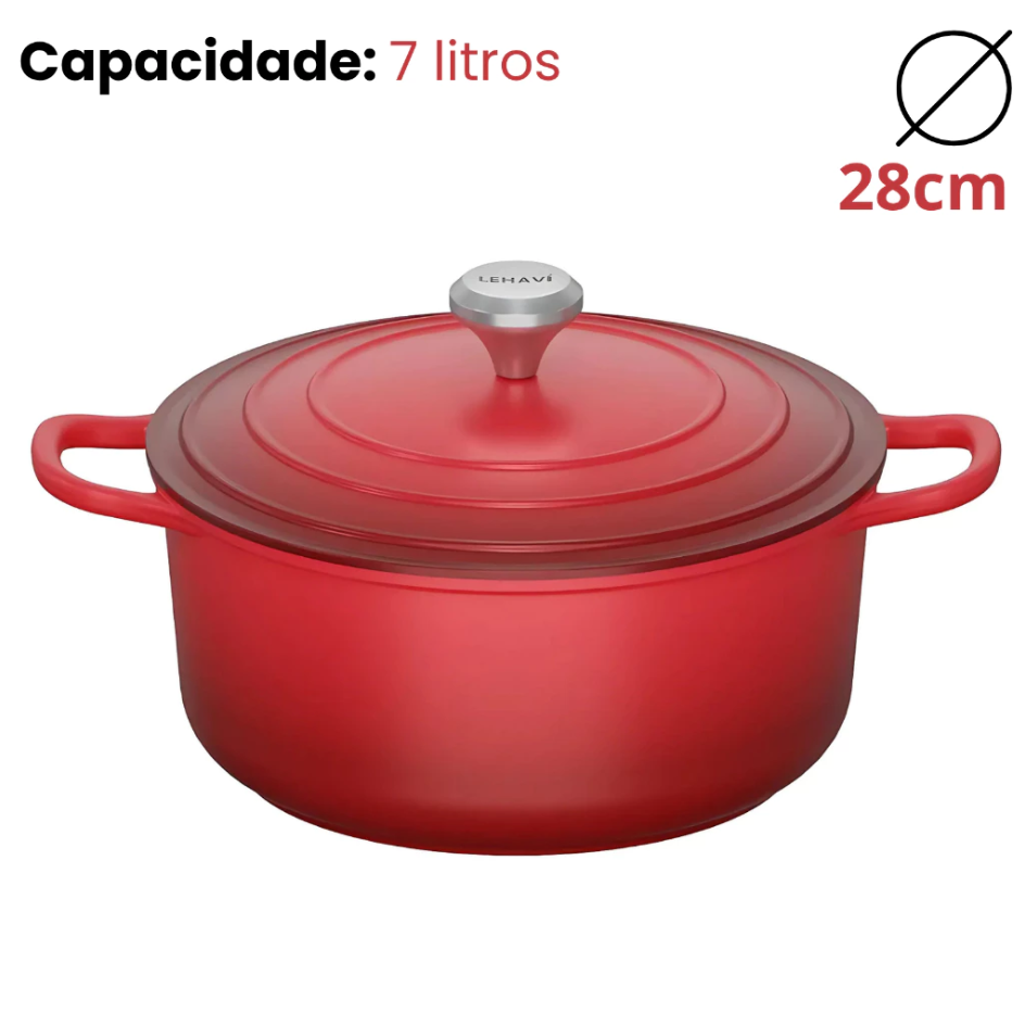 Jogo de Panelas de Cerâmica Antiaderente com Tampa | Elegante e fácil de lavar | Casa Trezz