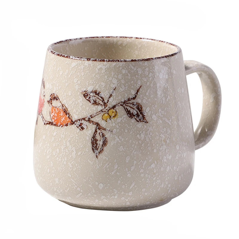 Caneca Artesanal Oriental Cerâmica com Tampa Casa Trezz