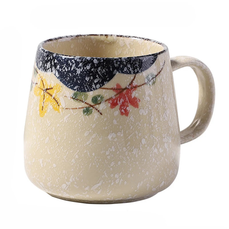 Caneca Artesanal Oriental Cerâmica com Tampa Casa Trezz