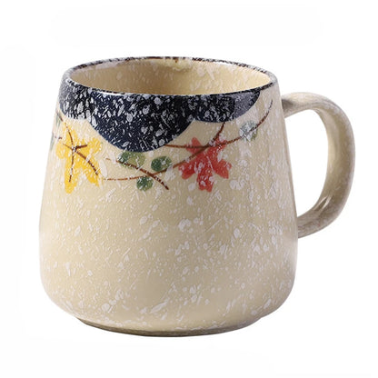 Caneca Artesanal Oriental Cerâmica com Tampa Casa Trezz