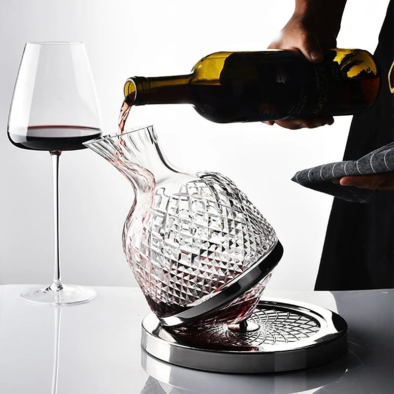 Decantador Rotativo de Vinho | Bar e Coquetel com Casa Trezz