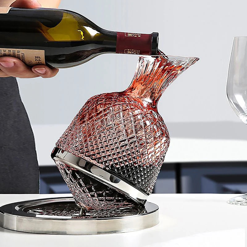 Decantador Rotativo de Vinho | Bar e Coquetel com Casa Trezz