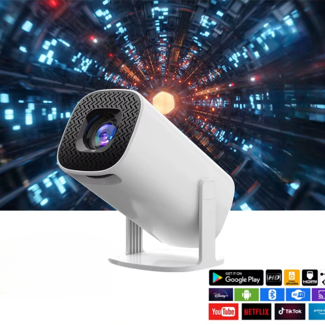 Projetor Smart LED Portátil 4K | Cinema com Casa Trezz