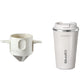 Conjunto Filtro e Caneca ou Copo Térmico em Aço Inox | Café e Chá com Casa Trezz