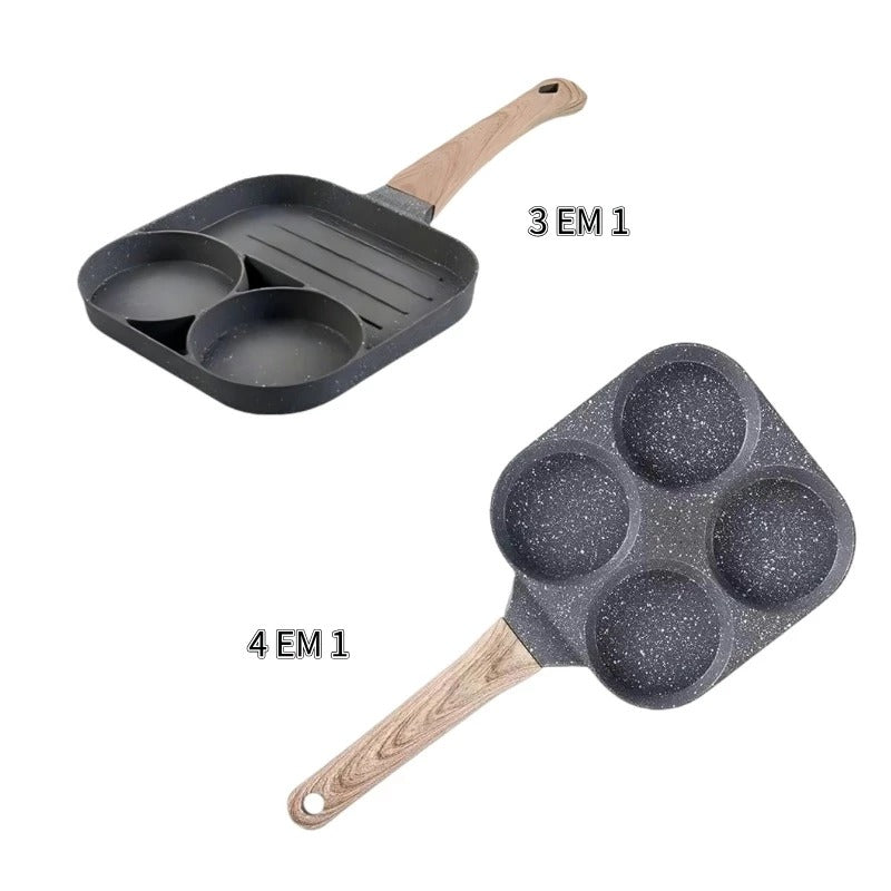 Panela Multifuncional Pedra Maifan Antiaderente Casa Trezz